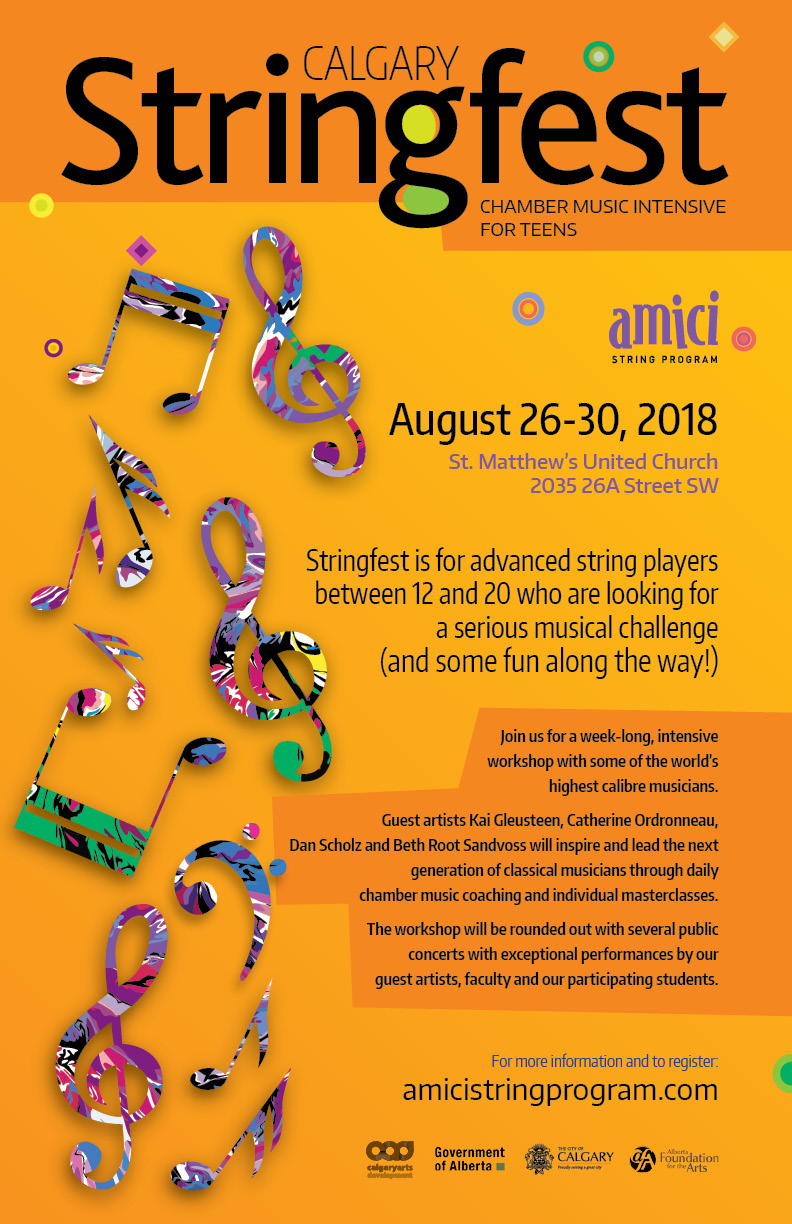 Amici String Program Calgary Stringfest